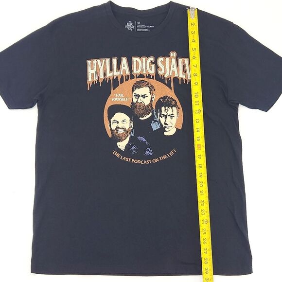 The Last Podcast On The Left Graphic T-Shirt Tee Mens Size XL Hylla Dig Sjalv - Picture 5 of 6